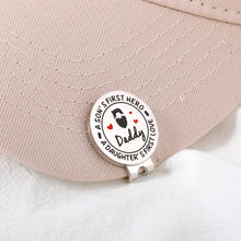 Load image into Gallery viewer, Dad Gifts from Daughter Son Golf Ball Marker for Men Him Dad Gift for New Dad to Be Stepdad Wedding Gifts for Dad Fathers Day Valentines Christmas Present
