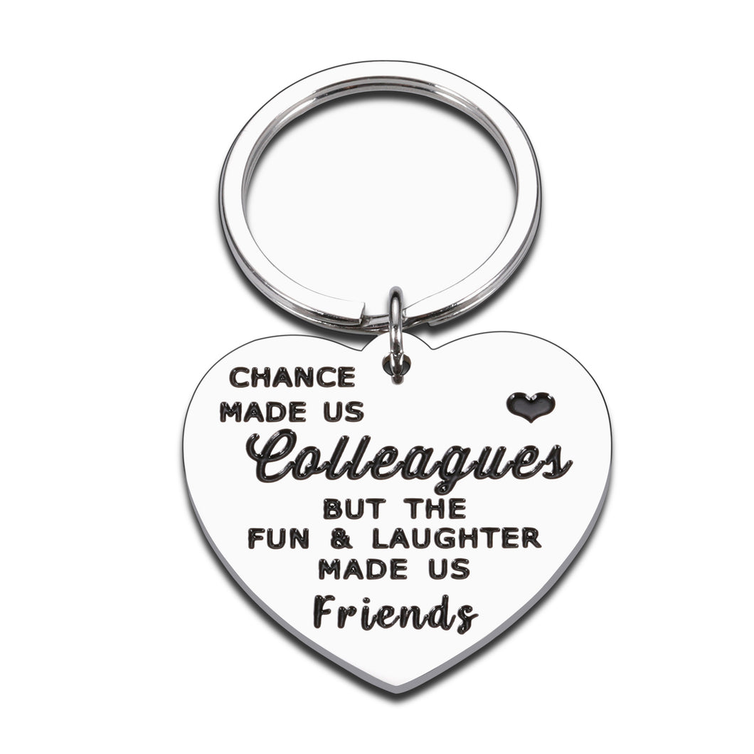 Coworker Appreciation Gifts for Women Men Colleague Friends Birthday Going Away Gifts for Work Bestie Coworker Leaving Moving Away Farewell Retirememt Christmas Present Heart Shape Friendship Keepsake