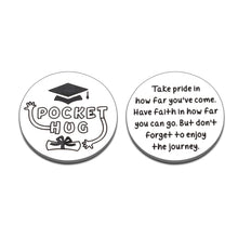 Load image into Gallery viewer, Graduation Gifts for Him Her Class of 2022 College Student Friend Grad PhD Master Degree Graduation Present for College Graduate Son Daughter High School Senior Gift 2022 for Boy Girl Pocket Hug Token
