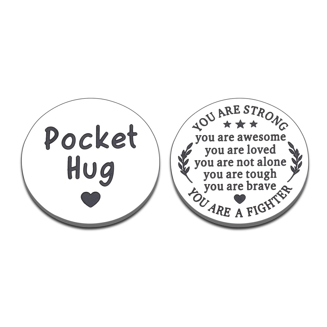 Christmas Stocking Stuffer for Teen Boy Girl, Birthday Gift for Son Daughter from Mom Dad, Graduation Gift for Him Her, Inspirational Pocket Hug Token for Women Men, Leaving Gift for Coworker Friends